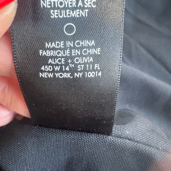 Alice + Olivia Black and silver Dress 10 - Picture 9 of 10